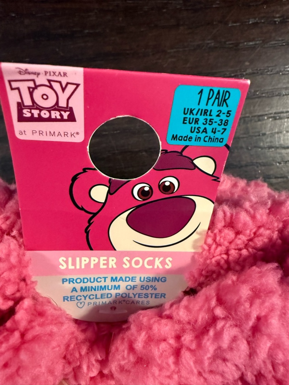 Disney Lotso Fleece Hoodie and Socks - Picture 6 of 7